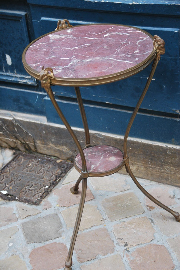 Dreibeiniger Tisch im Directoire-Stil