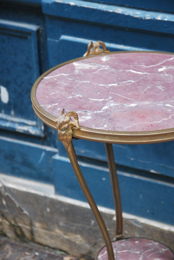 Dreibeiniger Tisch im Directoire-Stil