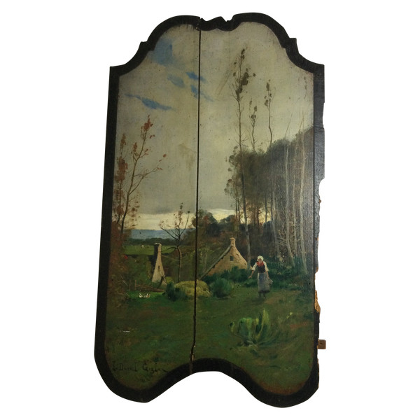 Norman Landscape by LÉON DUVAL-GOZLAN