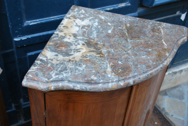 Paire d'Encoignures Bois Naturel XVIIIe siècle