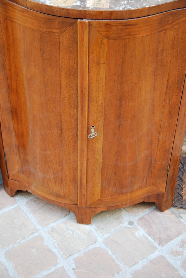 Paire d'Encoignures Bois Naturel XVIIIe siècle