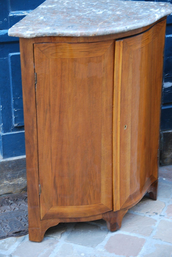 Paire d'Encoignures Bois Naturel XVIIIe siècle