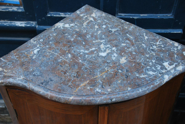 Paire d'Encoignures Bois Naturel XVIIIe siècle