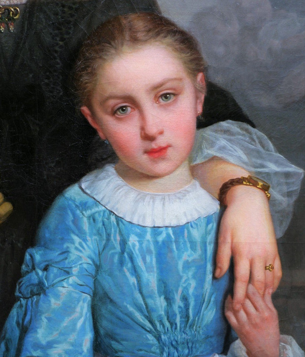 Louis Frédéric SCHÜTZENBERGER, Ritratto di famiglia (FORMATO MOLTO GRANDE)