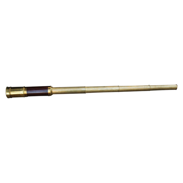 Longue Vue De Marine XIXe Mahogany And Brass
