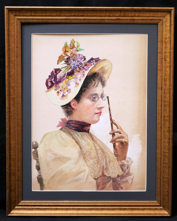 Marie FOURNIER del FLORIDO, Das elegante Gegenüber