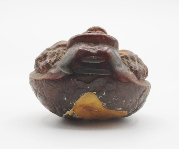 Marron d'Inde sculpté, XIXe siècle.