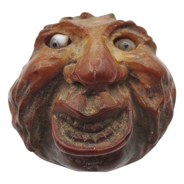 Marron d'Inde sculpté, XIXe siècle.