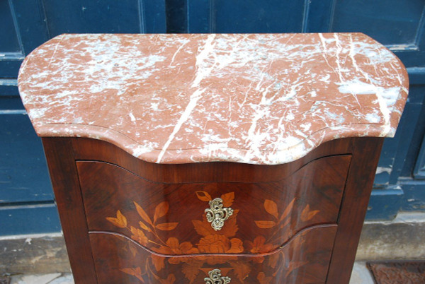 Commode En Marqueterie De Fleurs Hollande