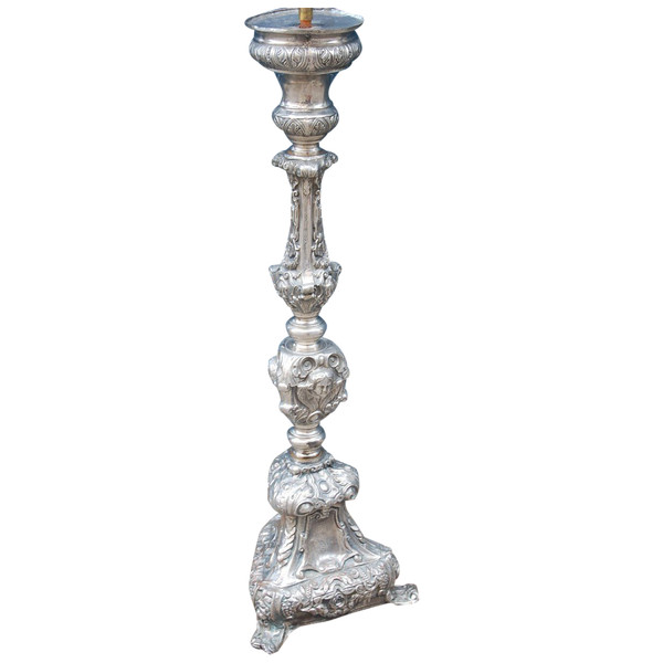 Torchère En Métal De Style Louis XIV