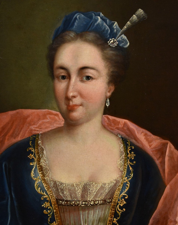 Portrait Of Marianne De Cogny, François De Troy (toulouse 1645 - Paris 1730), Workshop
