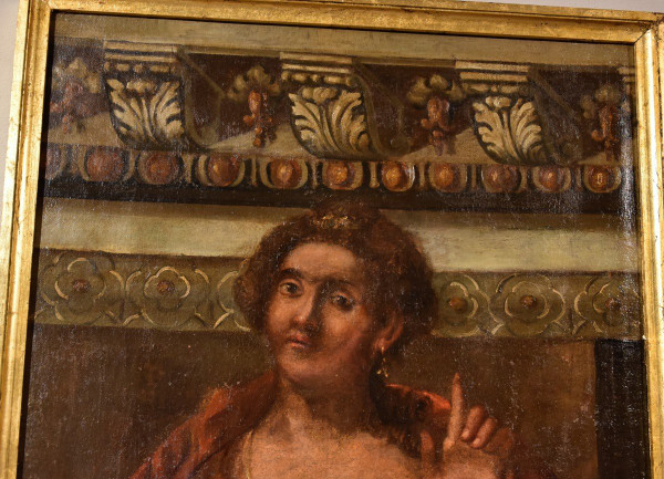 Allegorie der Zeit, die die Wahrheit anzeigt, Giacomo Stella (Brescia 1545 - Rom 1630)
