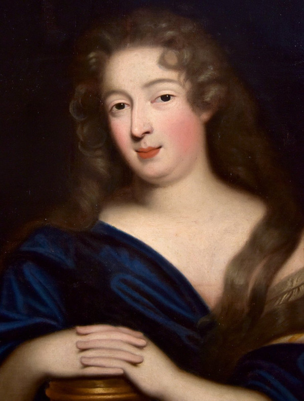 Portrait De Louise Renée Keroualle, Pierre Mignard (troyes 1612 - paris 1695)