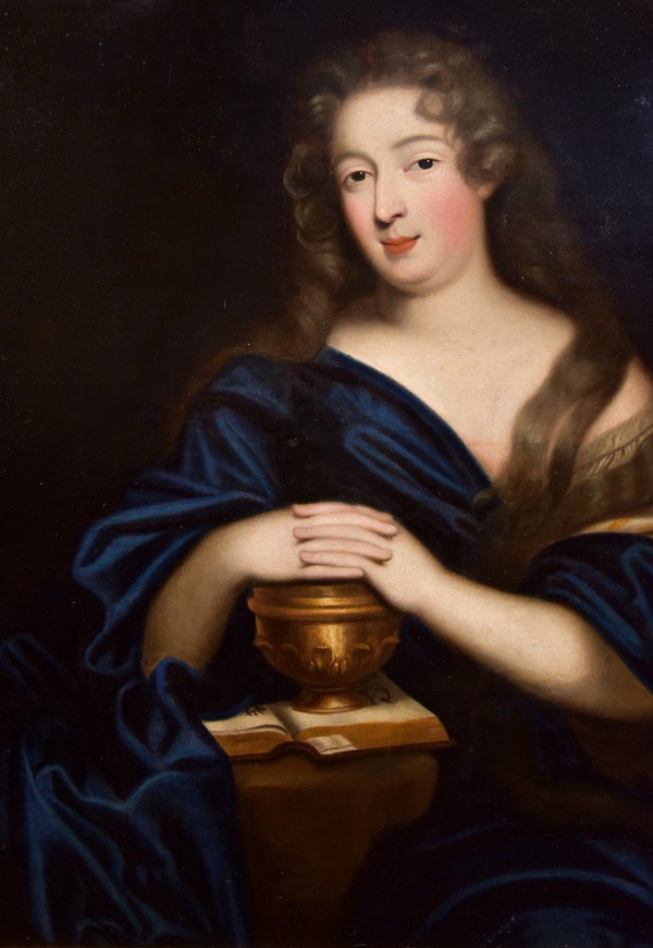 Portrait De Louise Renée Keroualle, Pierre Mignard (troyes 1612 - paris 1695)