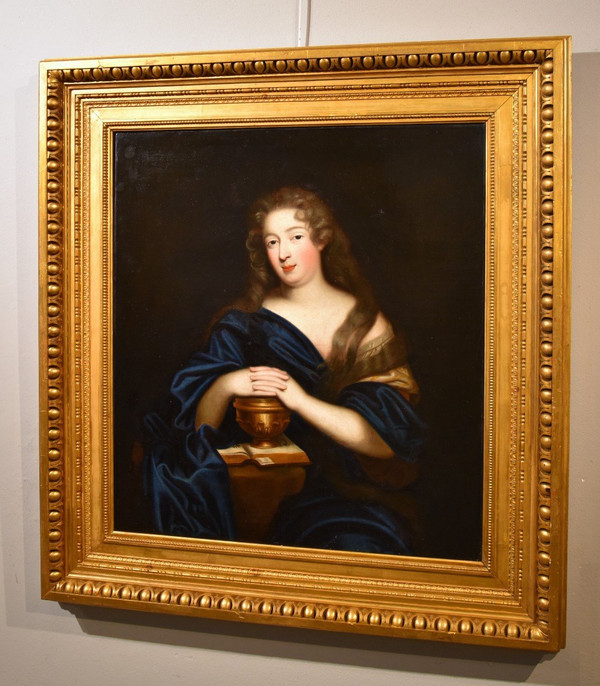Portrait De Louise Renée Keroualle, Pierre Mignard (troyes 1612 - paris 1695)