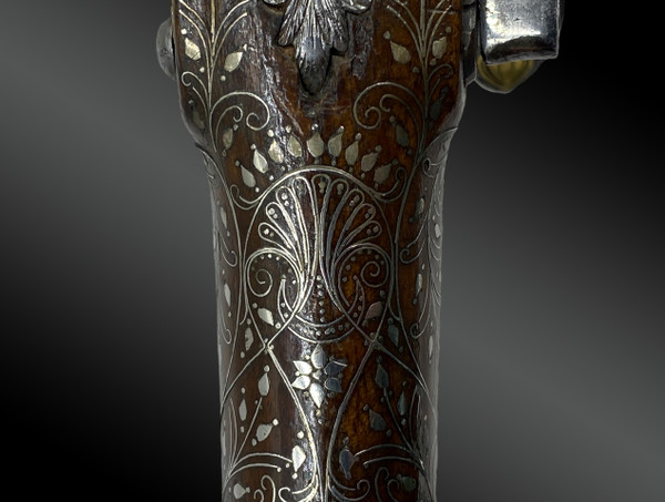 Pistolet à silex grand luxe, pour le marché Ottoman France, XIXème