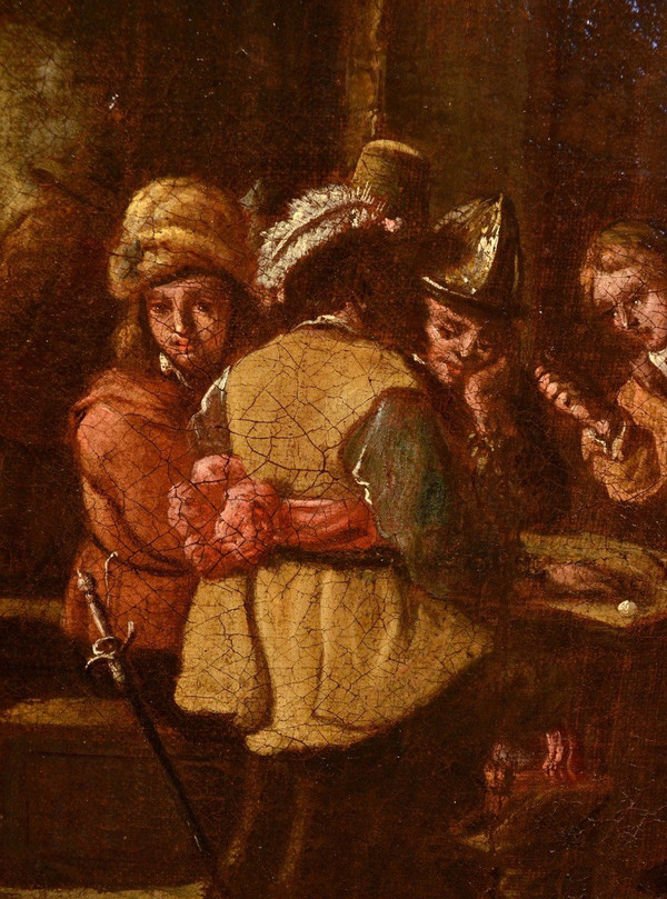Le Corps De Garde, Atelier De David Teniers Le Jeune (Anvers 1610 - Bruxelles 1690)