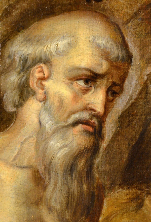 Italienisches Ölgemälde aus dem 16. Jahrhundert, 'St. Hieronymus' Umkreis Von Prospero Fontana