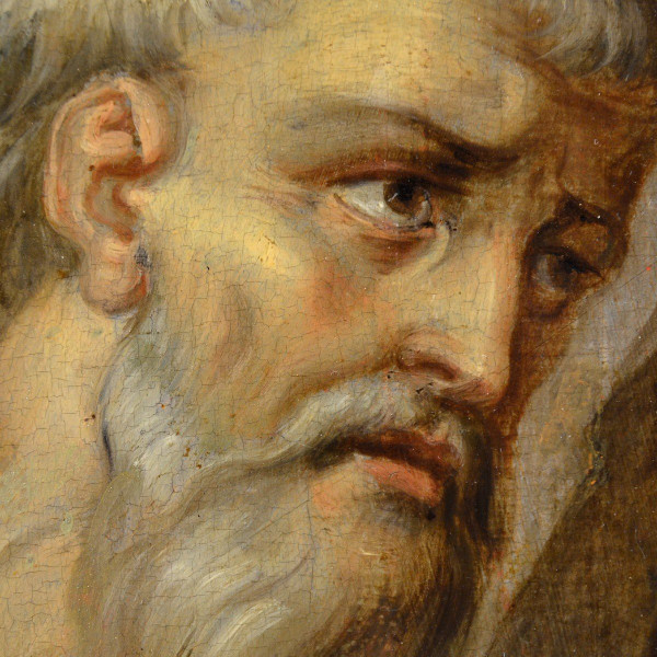 Italienisches Ölgemälde aus dem 16. Jahrhundert, 'St. Hieronymus' Umkreis Von Prospero Fontana