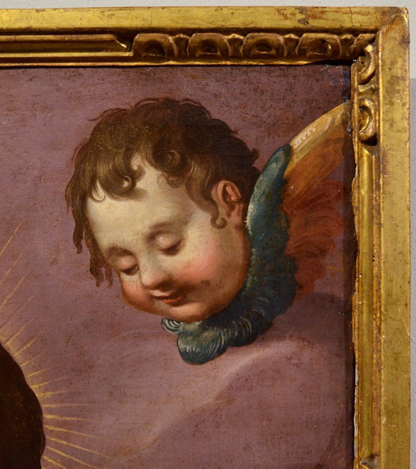 The Pietà With The Two Cherubs, Scipione Pulzone (gaeta 1550 - Rome 1598)  Entourage De