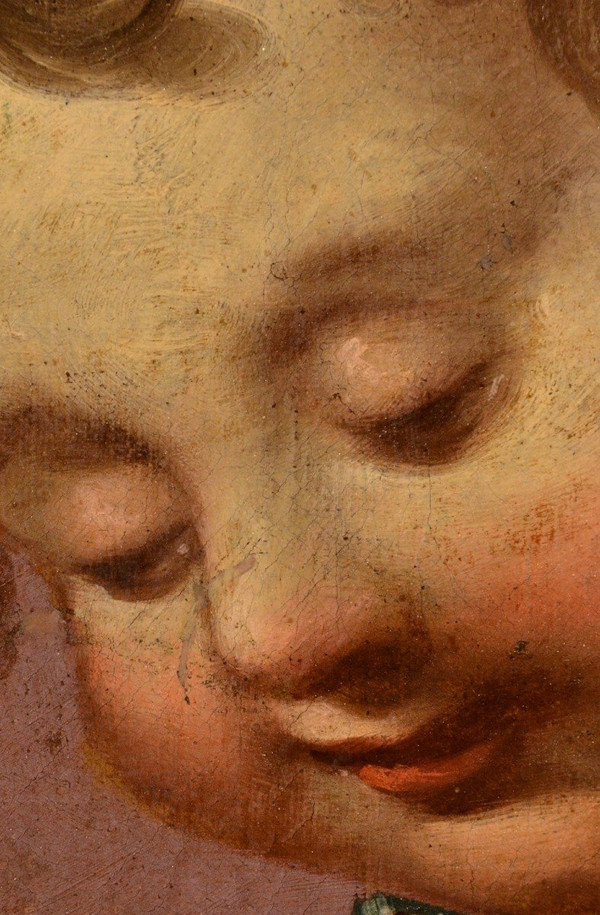 The Pietà With The Two Cherubs, Scipione Pulzone (gaeta 1550 - Rome 1598)  Entourage De
