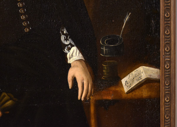 Full-length Portrait Of Giacomo Pesenti, Carlo Ceresa (bergamo 1609 - 1679) Attributable