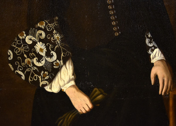 Full-length Portrait Of Giacomo Pesenti, Carlo Ceresa (bergamo 1609 - 1679) Attributable