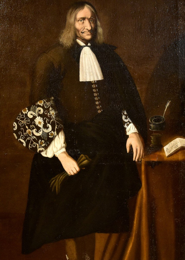 Full-length Portrait Of Giacomo Pesenti, Carlo Ceresa (bergamo 1609 - 1679) Attributable