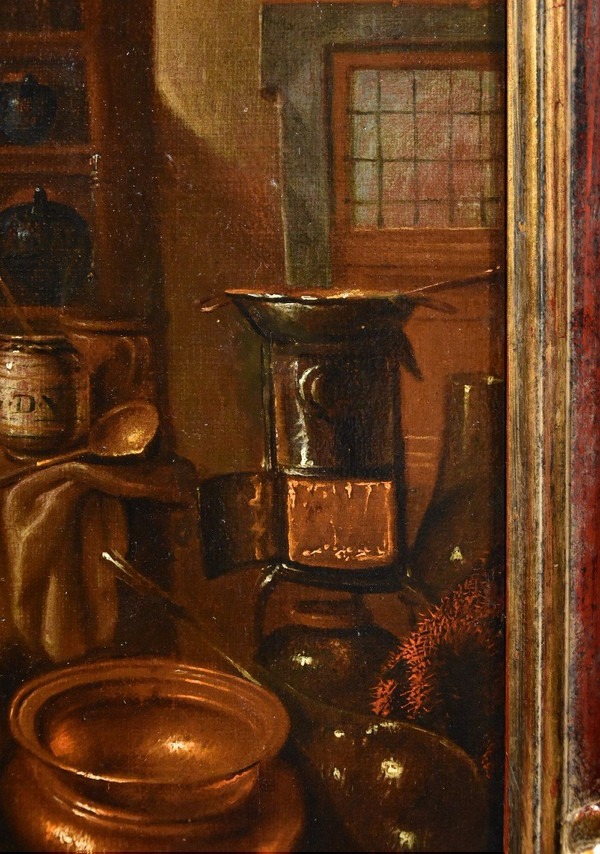 Der Apotheker, Giovanni Domenico Valentino (Rom 1630 - Imola 1708), Signiert Mit Dem Monogramm G.d.v
