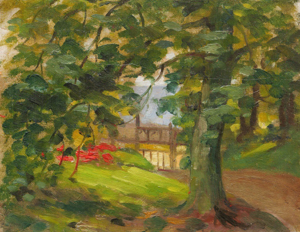 Charles RAMBERT, Path in the undergrowth