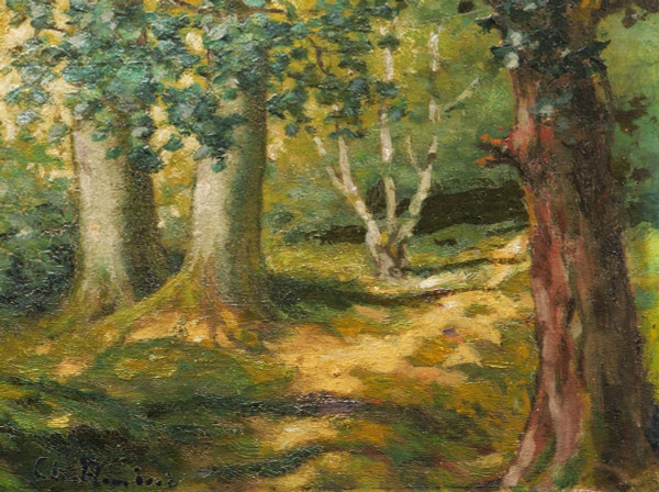 Charles RAMBERT, Path in the undergrowth