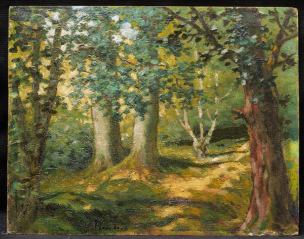 Charles RAMBERT, Path in the undergrowth