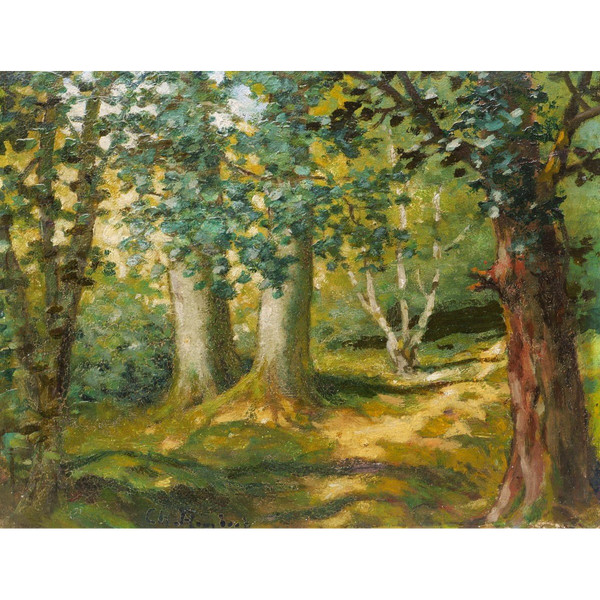 Charles RAMBERT, Path in the undergrowth