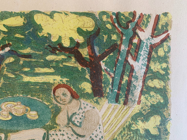 The Siesta Maurice Savin lithograph