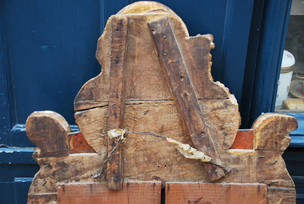 Miroir En Bois Doré D époque Louis  XV, Provence XVIIIe siècle
