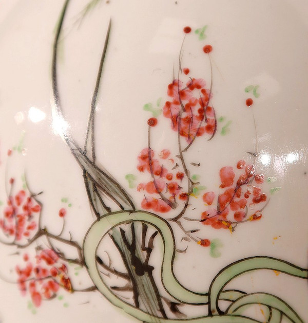 Porcelain Baluster Vase, China - Early 20th century