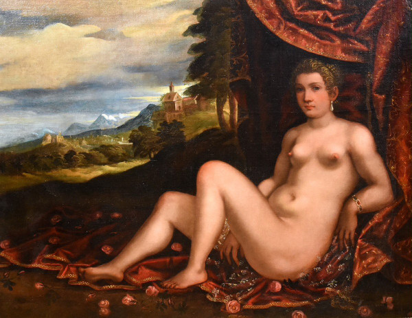 Venere distesa in un paesaggio, Pauwels Franck detto Paolo Fiammingo 