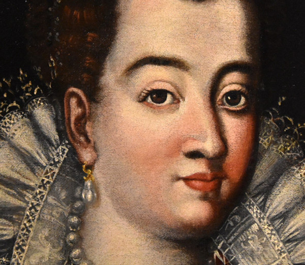 Porträt Der Großherzogin Bianca Cappello, Scipione Pulzone Dit Il Gaetano (1544 - 1598)