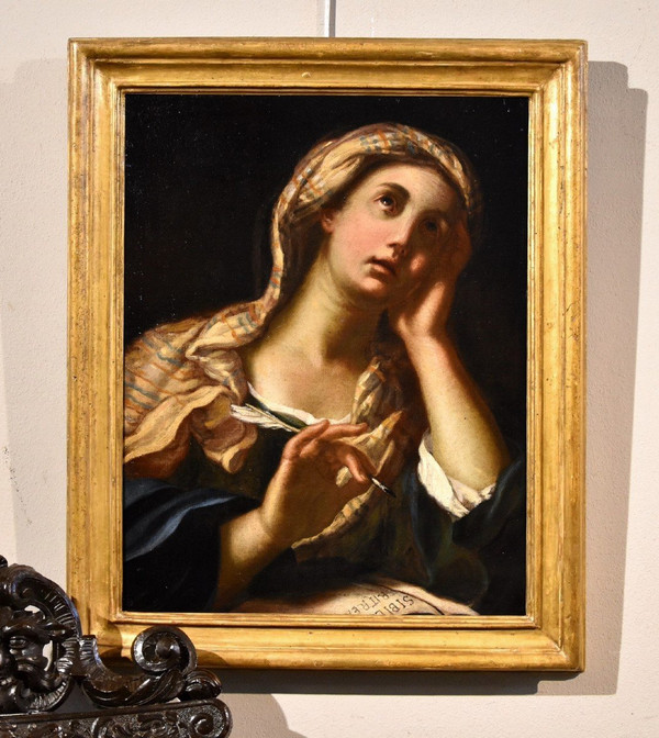 Portrait d'Une Sibylle, Giampietro Zanotti (paris 1674 - Bologne 1765)