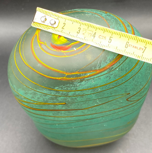GLASS PASTE VASE
