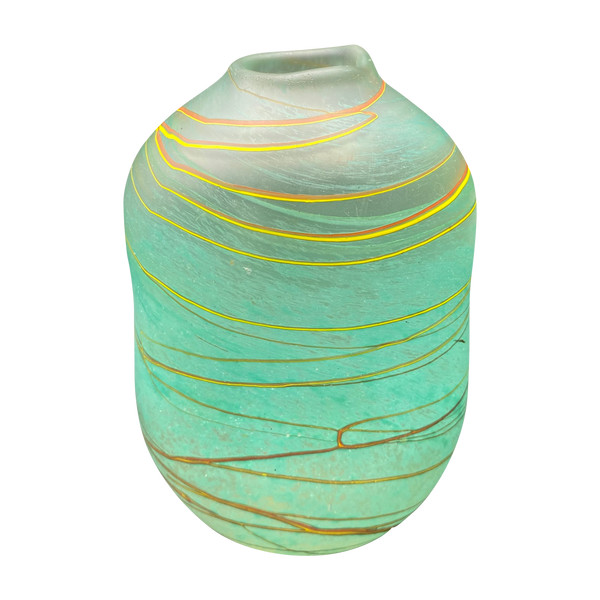 GLASS PASTE VASE