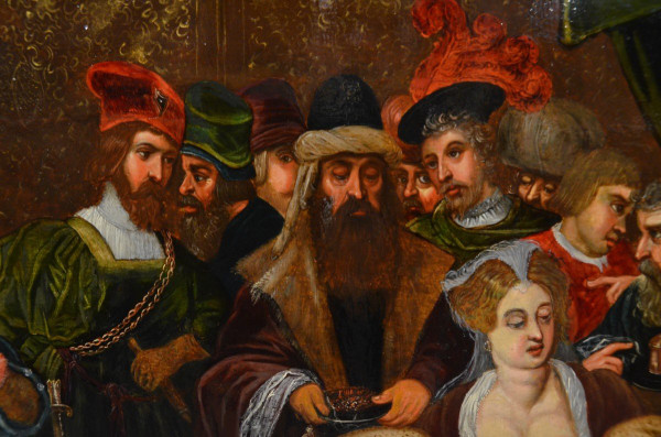Gaspar van den Hoecke (Anversa, 1585 – 1648) Il banchetto di Erode