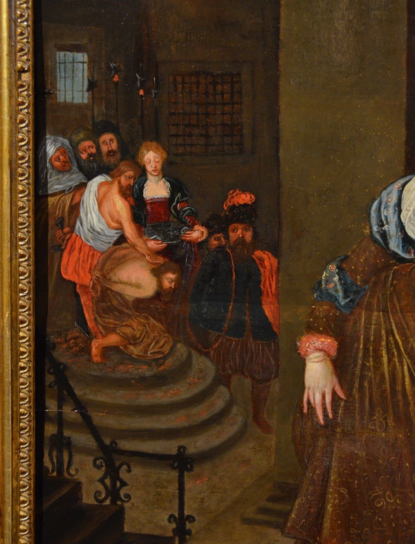 Gaspar van den Hoecke (Anversa, 1585 – 1648) Il banchetto di Erode