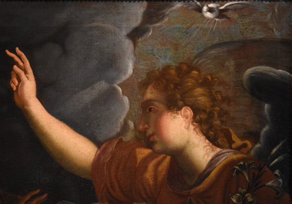 L'annonciation , Pieter De Witte, Dit Peter Candid (Bruges, 1548 - Munich, 1628)