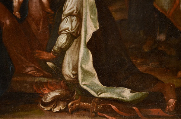 l'Adoration Des Mages, Jan Van Der Straet, Dit Giovanni Stradano (bruges 1523 - Florence 1605)