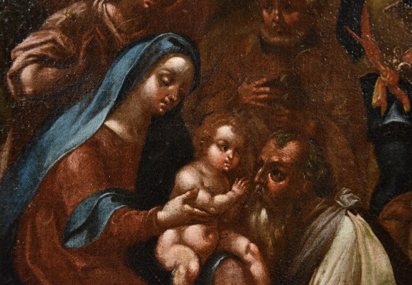 l'Adoration Des Mages, Jan Van Der Straet, Dit Giovanni Stradano (bruges 1523 - Florence 1605)