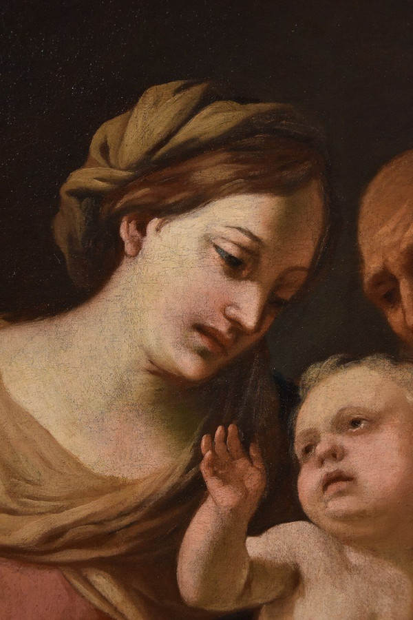 Die Heilige Familie, Domenico Piola (Genua 1627-1703) Umkreis