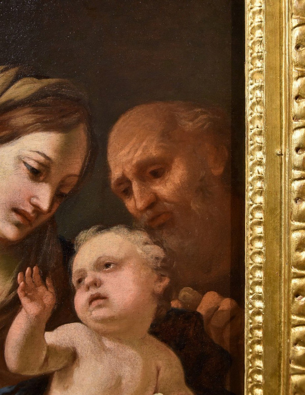 Die Heilige Familie, Domenico Piola (Genua 1627-1703) Umkreis