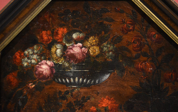 Blumenkomposition, Francesca Volò Smiller (Mailand, 1657 - 1700) Umkreis