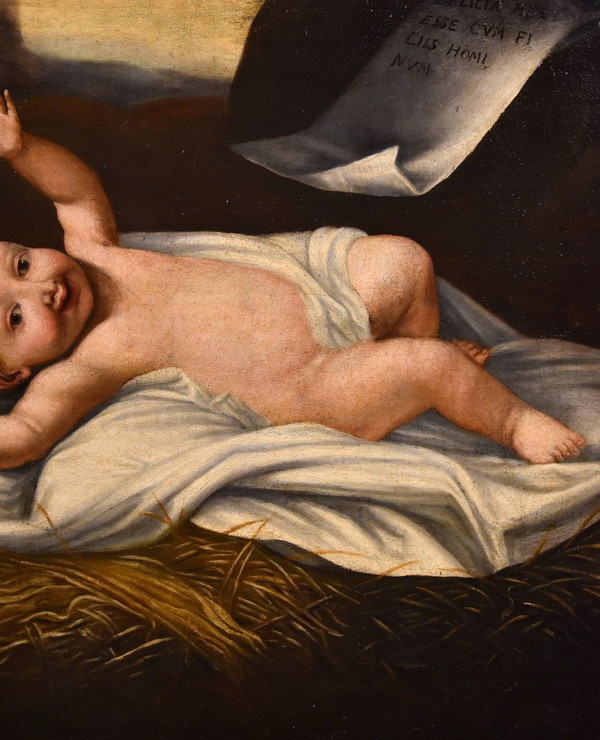 Enfant Jésus, Peintre Lombard Actif Au XVIIe Siècle